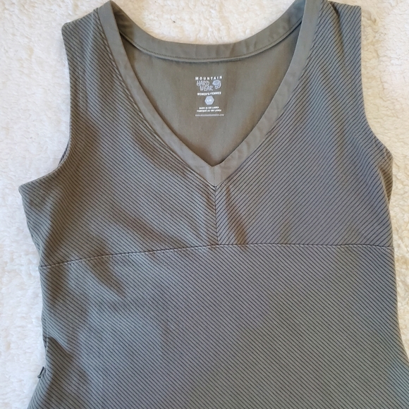 Hiking Dress. Green with Black Stripe Design from MOUNTAIN HARD WEAR. - Picture 5 of 15